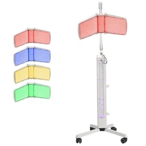 Pro BIO Standing LED Light Machine Beauty Therapy PDT Red+ Blue +Infrared Light Therapy For Face Body & Eyes