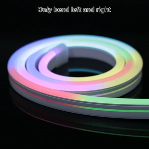 0613 USB RGB LED Neon Strip Remote Control IP65 Waterproof Flexible Color Changing PVC Light Strip Game Room Smart Signs
