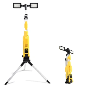High Brightness Telescopic Bracket WorkLight Rechargeable Maintenance Light Rotatable and Adjustable Emergency Work Light