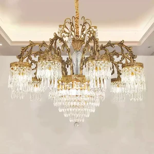 Dinning Area Contemporary Lighting Crystal Chandeliers Modern Luxury Pendant Lights Elegant Illumination for Spacious Interiors