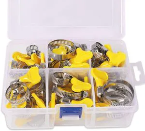 8-38mm Heavy Duty Bolts Stainless Steel Clamp Quick Release T Type Bolt Spring V Band Clips Swivel Wire Rope Hose Clamps