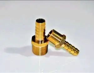 Full Thread Unions Straight Fittings Brass Pipe Adapters 15mm To 200mm Various Lengths Rated Hardware Connector Extension