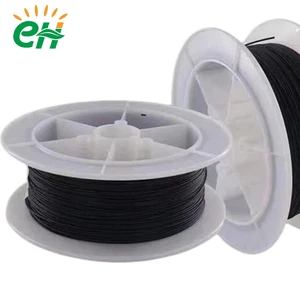 1 Core 3 mm Black Jacket End Glow IP68 Waterproof Led Fiber Optic Lights for Swimming Pool Outdoor Lighting Decoration