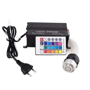 12v/220v/110v 16w RGB Led Fiber Optic Star Ceiling Kit 0.75mm 500 Pcs *2m Fiber Optic Light for Sale Children Room Promotion