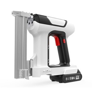 Electric Lithium Battery Rechargeable Nail Gun Model for Carpenter Use for Straight and Code Nails Pneumatic Tools