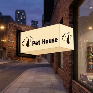 Outdoor & Indoor Waterproof Wall Advertising Light Box with LED Alphabet Sign High Brightness Steel/Aluminum/Acryl Construction