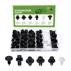95pcs Auto Plastic Fasteners with Easy Installation and Stable Fixing Ability