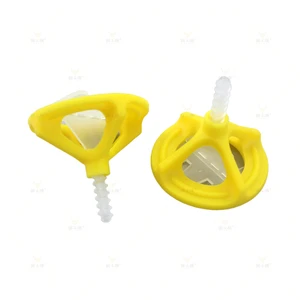 Self-Leveling Floors Tiles Spin Ceramic Leveler Screw Reusable Level Tile Spacers Spin Doctor Self Control Tile Leveling System