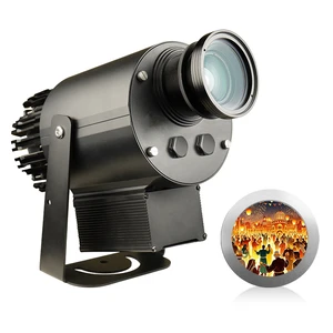 Outdoor HD&Bright Free Custom Logo Gobo Projector Advertising Lights LED Sign Wall Projection Lamp Waterproof IP65