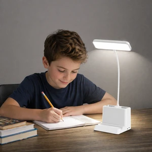 Rechargeable Lamp With Pen Holder Reading Lamps LED Touch Light Lamps