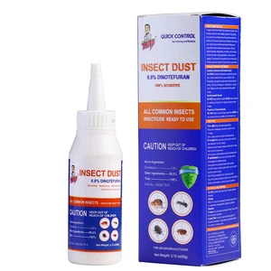 Mr.Zhao 60g Inesct Killer Dust Good Effect Household Dust Anti Bedbug Fly Roach Ant Pest Insect Killer Dust
