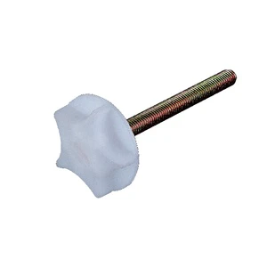 Factory Supply Plastic Screw Nut Covers Iron Screw Bolt With Plastic Head
