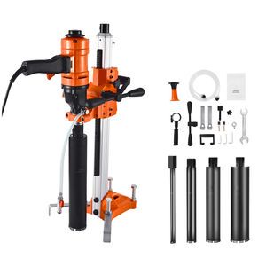 8-Inch Diamond Core Drill Rig 2-in-1 Handheld Stand Mount Dry Wet Concrete Core Drilling Machine