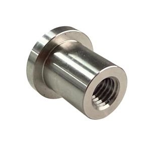 Titanium Iron Zinc Plated Plain Flanged Threaded Bushings Hex Socket Flange Nuts for Precision Machinery & Mold Positioning