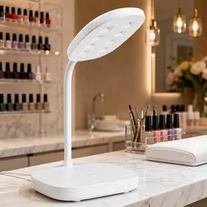 Hot Selling Power Storage Desktop Nail Lamp Portable Dual Light LED UV Lamp Professional ABS Curing Gels Machine UV Nail Lamp