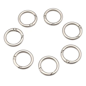 High Quality Fashion DIY Zinc Alloy Carabiner Keychain Clip Hook Buckle Bag Chain Connector Clasp for Key Jewelry Making