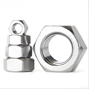 Serrated Flange Lock Nut, Galvanized Carbon Steel Hex Flange Nut, Anti-Loose Metric Flange Nut M6-M12 for Automotive & Building