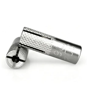High-quality 304 Stainless Steel Drop-in Anchors, Special Fasteners for Concrete, Stable Load Bearing & Easy Installation.