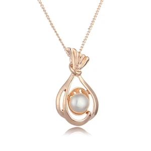 Manufacturer Wholesale Single Pearl Hong Kong Jewelry Natura Necklace