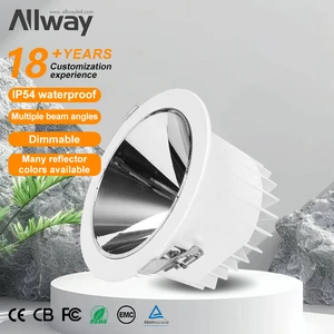 High Quality Manufacturer Down Light SKD Frame Housing LED Recessed Downlights
