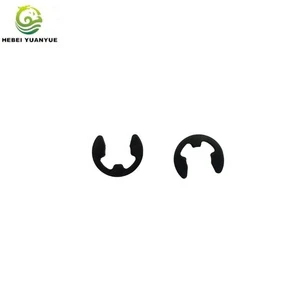 Factory High Quality Carbon Steel DIN 6799 E-Ring Standard Fastener Retaining Circlip Rings Black Oxide Finish IATF16949