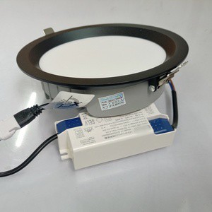 Warranty 5-Year IP44 Modern Custom 7W 9W 10W Dimmable Cutout 3CCT Recessed Ultra Slim Down Light Led Tri Colour Downlight
