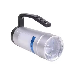 Foxhawk Portable LED Searchlight Fire Relief Emergency Flashlight IP68 Waterproof Rechargeable 1000M+ Beam Distance