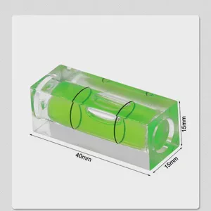 High-precision Horizontal Bubble Bead Type Spirit Level Mechanical Strip Horizontal Bubble Level Bubble Spirit Level