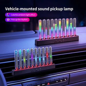 LED Sound Pickup Light with Music Rhythm Mode for Car and Desktop Music Rhythm Light