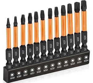 12-Pack Square 1/4
