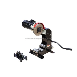 Electric Hydraulic Pipe Cutting Machine Portable Steel Tube Cutter with 8mm Max Wall Thickness
