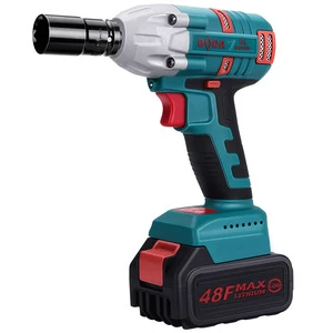 Boda Industrial Brushless 48V Rechargeable Lithium Battery Electric Wrench High Torque 320N.m Impact Wrench Socket Rack Auto