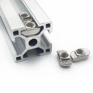 Wholesale M6 304 Stainless Steel T Slot Nuts Hammerhead Fastener Nuts Sliding T-Nuts For 3030 4040 Series Aluminium Extrusions