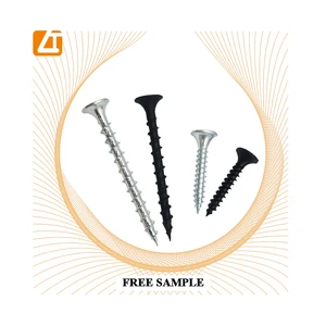Factory Supply 3.5*25mm C1022a Factory Price Phillips Black Bugle Head Drywall Screw