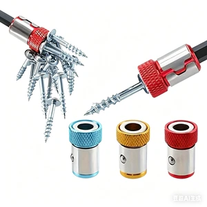Magnetic Ring Screwdriver Bits Anti-corrosion Nickel Finish Steel Handle Industrial/DIY Use OEM Customizable Drill Bit
