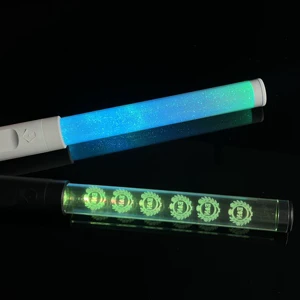 Longstargift 15 RGB Color Switch Control with CE Certified Battery for Music and Concert Venues Customized LED Light Stick