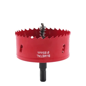 75-130mm Bimetal Woodworking Drill Bit Set Metal Forged Twist Easy Wood Hole Drilling Open Holes Ease Carpentry