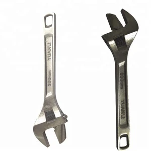 Factory Directly Multifunction Carbon Steel Adjustable Pipe Spanner Two Use Wrenches with Different Size
