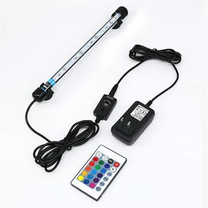 IP67 Waterproof Design Memory Function Submersible Fish Tank Light Monochrome Dynamic Dual Modes Submersible LED Aquarium Light