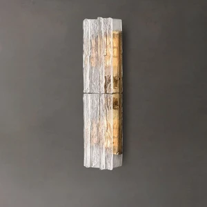 Online Wholesale Modern Creative Indoor Bedside Iron Wall Lamp American Simple Big Murano Wall Light Fixtures for Living Room