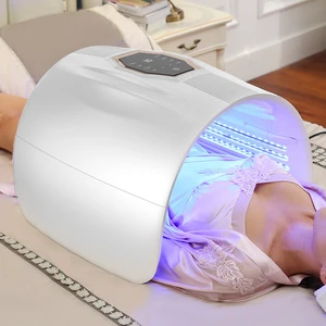 Whitening Space Capsule Full Body Infrared Seven-Color Photon Skin Rejuvenation LED Beauty Salon Beauty Instrument Folding