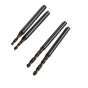 3D Fixed-shank Carbide Drill Bit OEM Customized D2.3*9*D4*50L D3*20*D6*62L Tool Parts