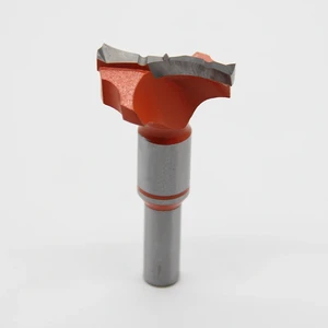Premium Tungsten Carbide Woodworking Drill Bits Includes Split Forstner Bit Surface Finish 10mm Shank Diameter 12-80mm Cutting