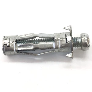 Customize Metal Precision Expansion Screw/Bolt Hollow Cavity Wall Drywall Anchors Flat Cross Hollow for Plasterboard Parts