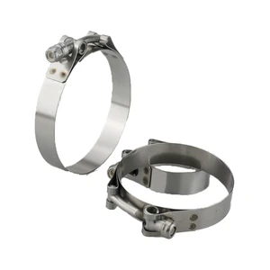 High Precision 63-71mm T-Bolt Clamp Easy to Use and Heavy Duty for Auto Hose Inch Measurement System