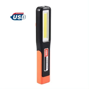 Factory Directly Best Rechargeable Portable COB USB Construction Magnetic Tractor Home Office Torch Flashlight Led Work Light
