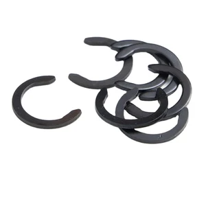 M1800/H/DC DIN1800 C67S Spring Steel Gray/Black Phosphating Crescent-Type Retaining Rings M4-M55