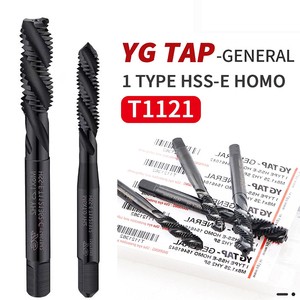 Multi-functional HSS Three Flutes Chamfer Countersink Drill Bit T1121 M3 M4 M5 M6 M8 M2.5 Tap Sets Yg1 Combo Carbide Bright