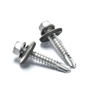 Sds Screws Manufacturing Hex Head Ss 304 Carbon Steel Hot Dip Self Drilling Sds Screws