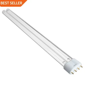 High Output 254 nm UVC 2G11/4 Pin Base with Twin Tube/PL-L Shape 35W 60W 95W H Type UV Lamp